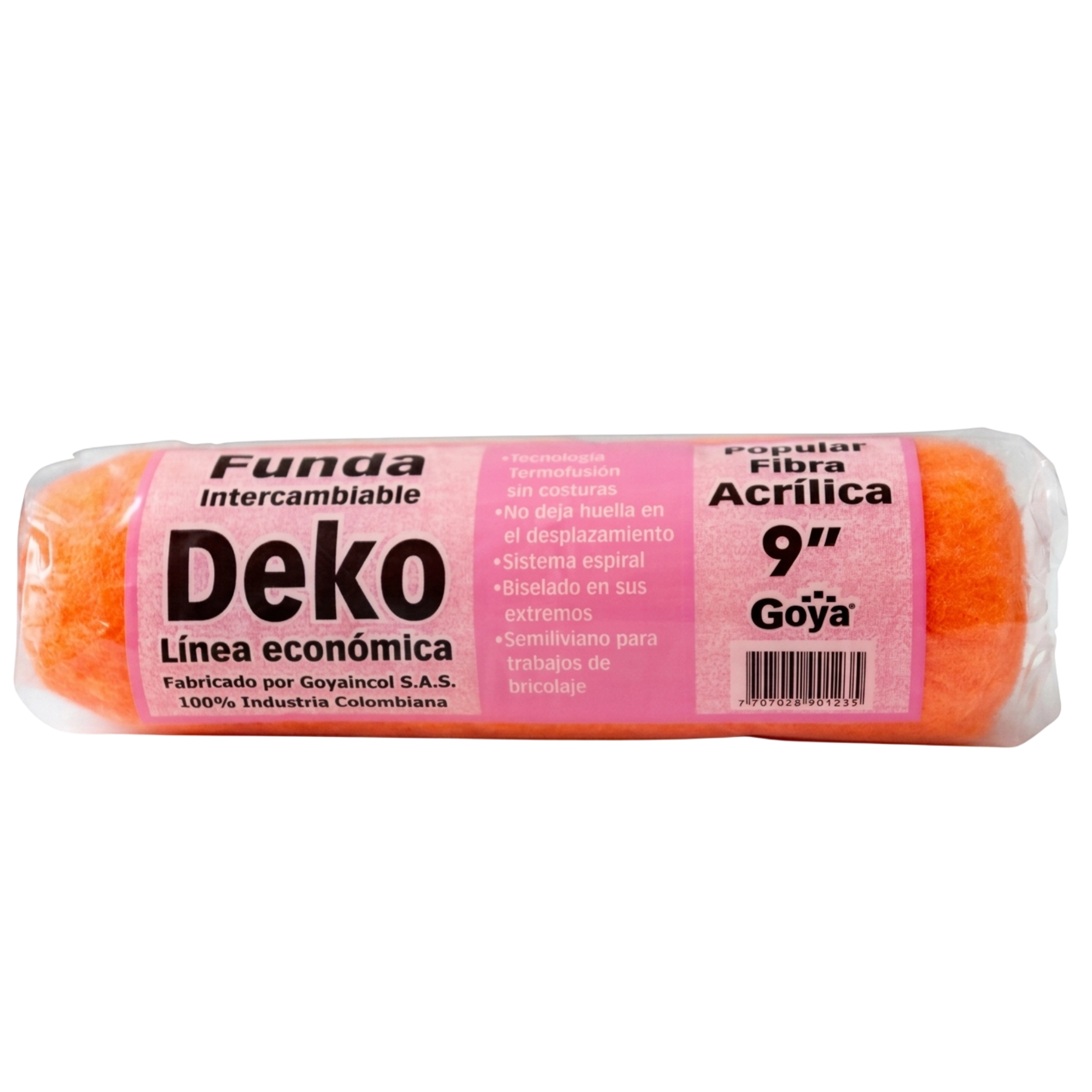 FUNDA RESPUESTO FELPA DEKO MANDARINA 9" - Image 2