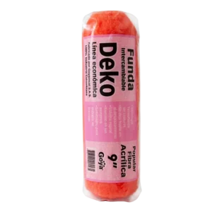 FUNDA RESPUESTO FELPA DEKO MANDARINA 9"